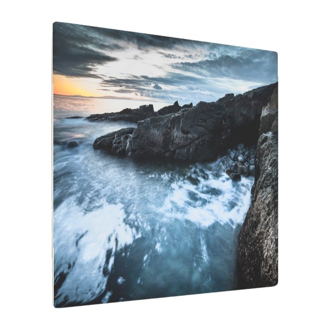 Impresión En Metal Islas Lofoten de Noruega (Angulado)