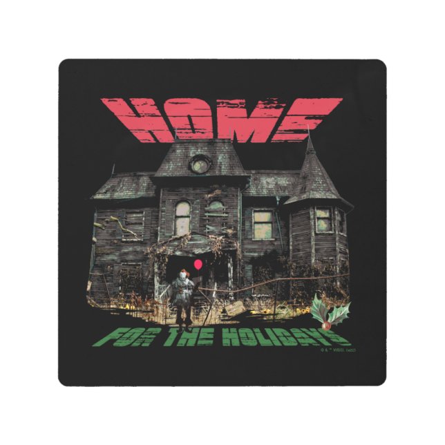 Impresión En Metal IT | Pennywise - Home for Holidays (Anverso)