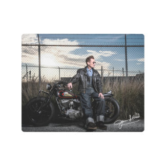 Impresión En Metal James Intveld Photo 6 with Autograph