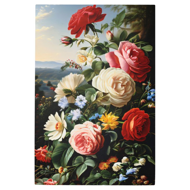 Impresión En Metal Jardín distante (Anverso)