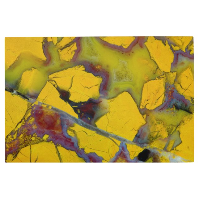 Impresión En Metal Jasper de California (Anverso)