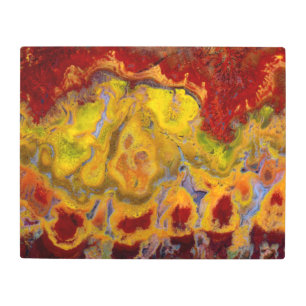 Impresión En Metal Jasper de Crayola Roja