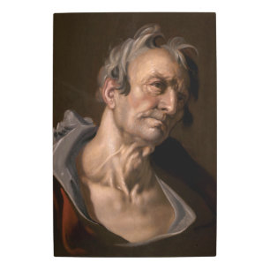 Impresión En Metal Jefe de un anciano por Abraham Bloemaert