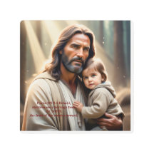 Jesucristo y un niño