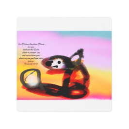 Impresión En Metal jesus plan 