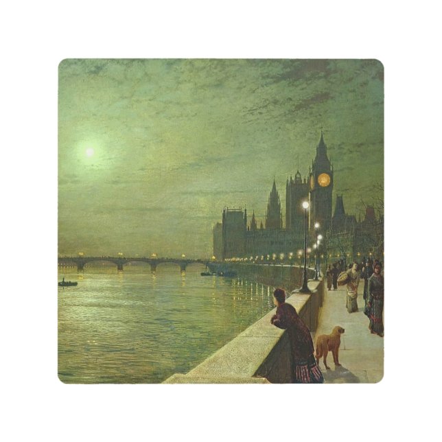 Impresión En Metal john atkinson grimshaw art (Anverso)