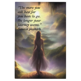 Impresión En Metal Journey Metalizado Wall Art