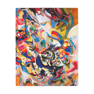 Impresión En Metal Kandinsky Composición VII Pintura abstracta