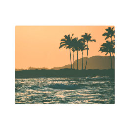 Impresión En Metal Kauai Ocean Sunset
