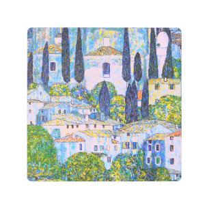 Impresión En Metal Kirche de Gustav Klimt en Cassone
