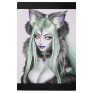 IMPRESIÓN EN METAL KITTY WAIFU 07