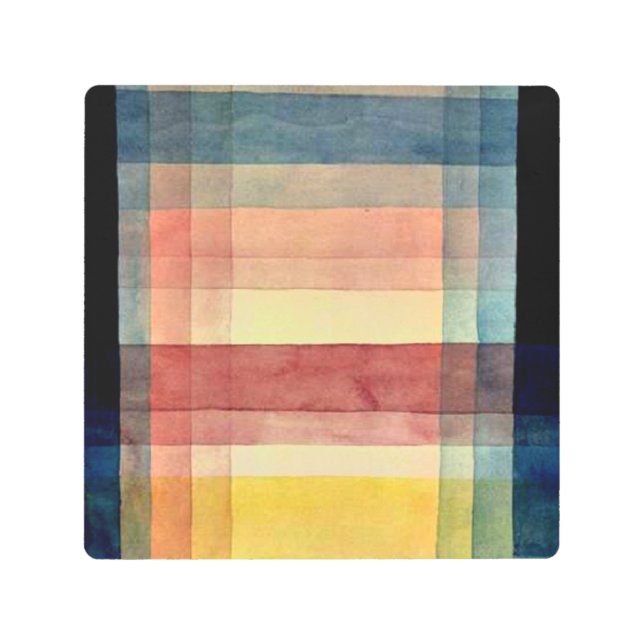 Impresión En Metal Klee - Arquitectura de la llanura (Anverso)