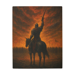 Impresión En Metal Knight of the Last Dawn | Epic Medieval Warrior
