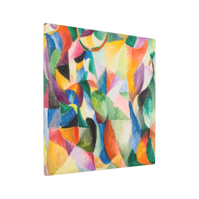 Impresión En Metal La Bal Bullier | Sonia Delaunay | (Angulado)