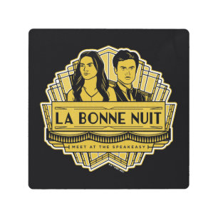 Impresión En Metal La Bonne Nuit - Encuentro En Speakeasy