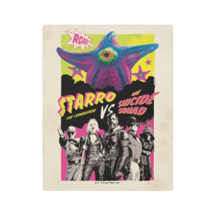 Impresión En Metal La brigada suicida   Starro Contra El Escuadrón De