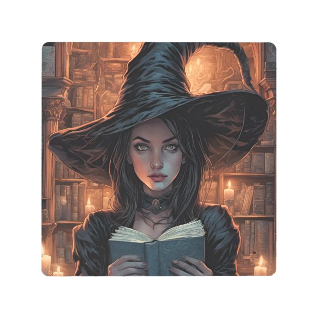 Impresión En Metal La bruja (Anverso)