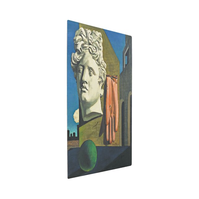 Impresión En Metal La canción del amor | Giorgio de Chirico | (3/4)