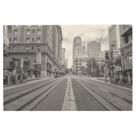 Impresión En Metal La ciudad abandonada