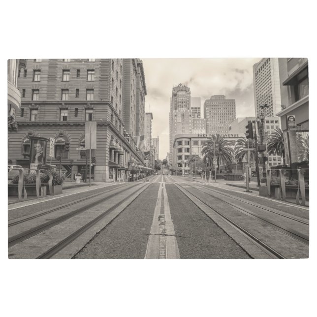 Impresión En Metal La ciudad abandonada (Anverso)