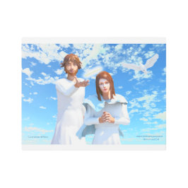 Impresión En Metal La coronación de María