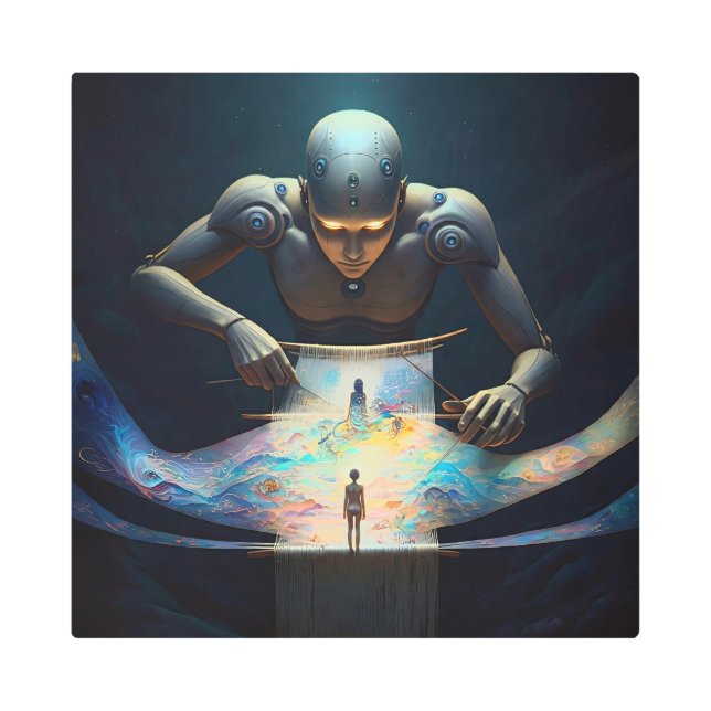 Impresión En Metal La creación del universo (Anverso)