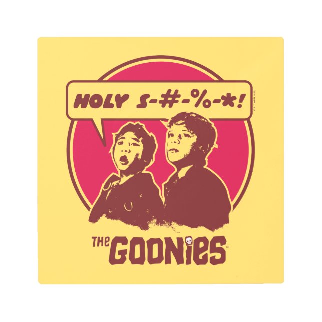 Impresión En Metal La extensión de datos de Goonies (Anverso)