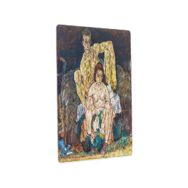 Impresión En Metal La familia | Egon Schiele |