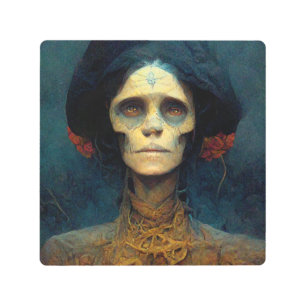 Impresión En Metal La Fantasía de la Ciencia Ficción Gaunt Lady