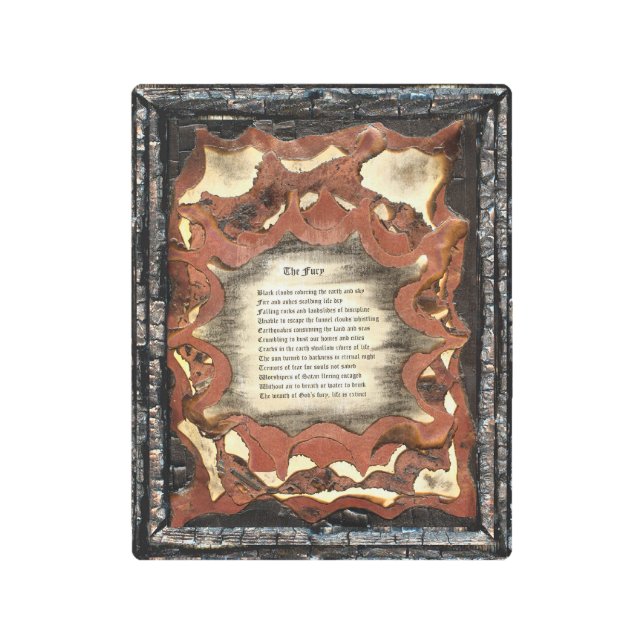 Impresión En Metal La furia (Anverso)