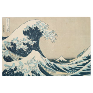 Impresión En Metal La gran ola de Kanagawa