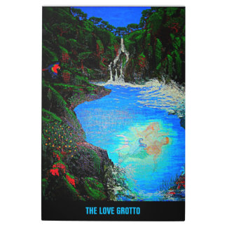 Impresión En Metal La gruta del amor