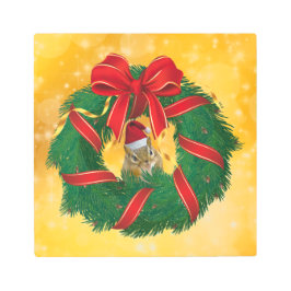 Impresión En Metal La guerra de los Navidades de Chipmunk