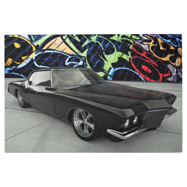 Impresión En Metal La legendaria Riviera Buick de Tercera Generación (Anverso)