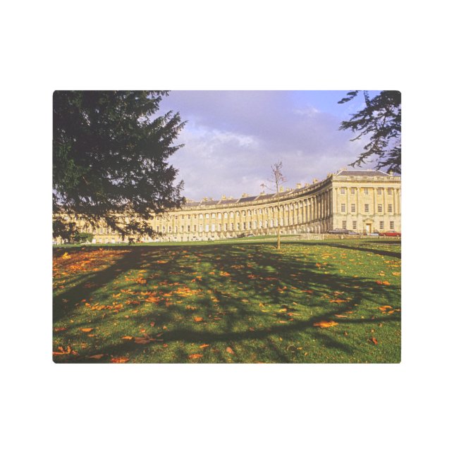 Impresión En Metal La Media Luna Real, Baño. (Anverso)