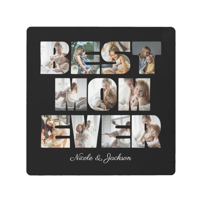 Impresión En Metal La mejor mamá moderna de todos los tiempos 11 foto (Anverso)