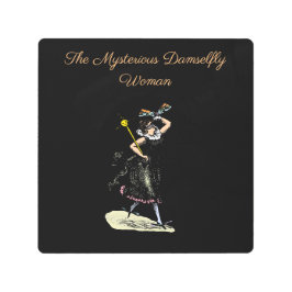 Impresión En Metal La mujer mágica de la mosca