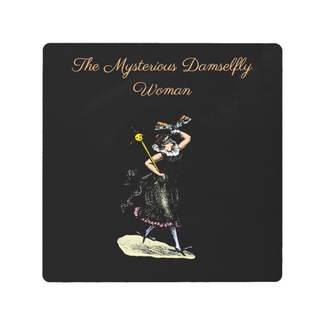 Impresión En Metal La mujer mágica de la mosca (Anverso)