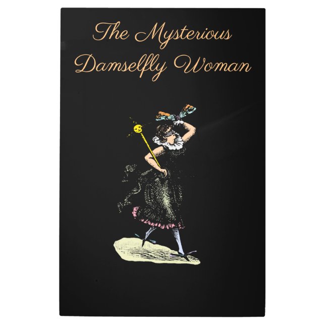 Impresión En Metal La mujer mágica de la mosca (Anverso)