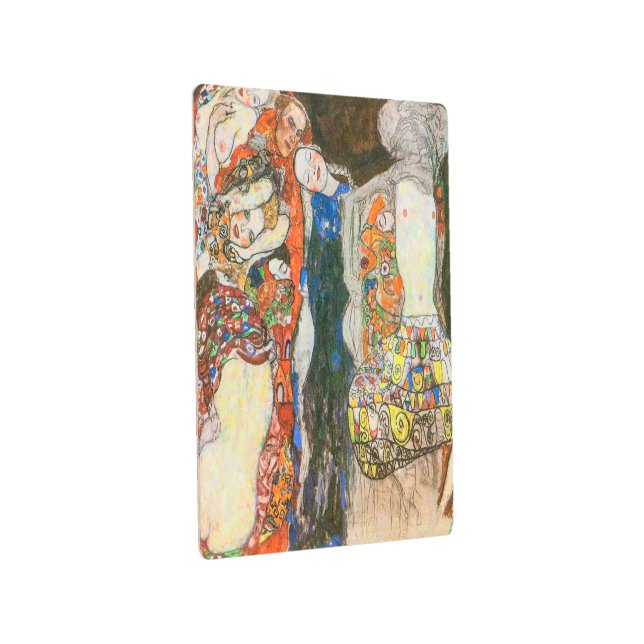 Impresión En Metal La novia | Gustav Klimt | (3/4)