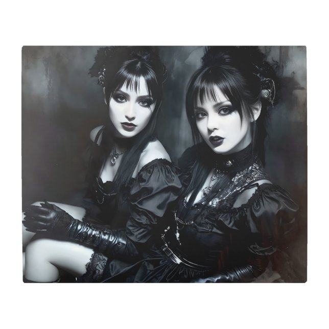 Impresión En Metal La sutil sinfonía de un Chica común 10 (Anverso)