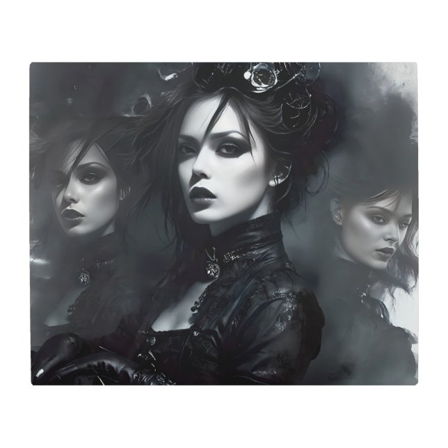 Impresión En Metal La sutil sinfonía de un Chica común 12 (Anverso)