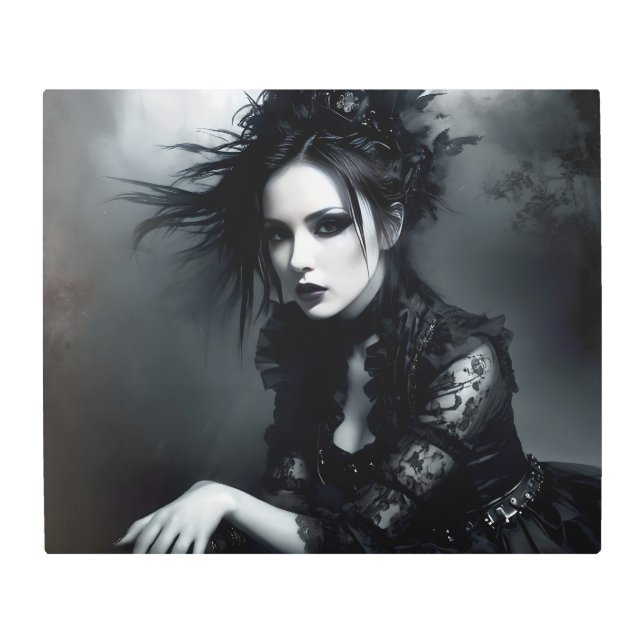 Impresión En Metal La sutil sinfonía de un Chica común 12 (Anverso)