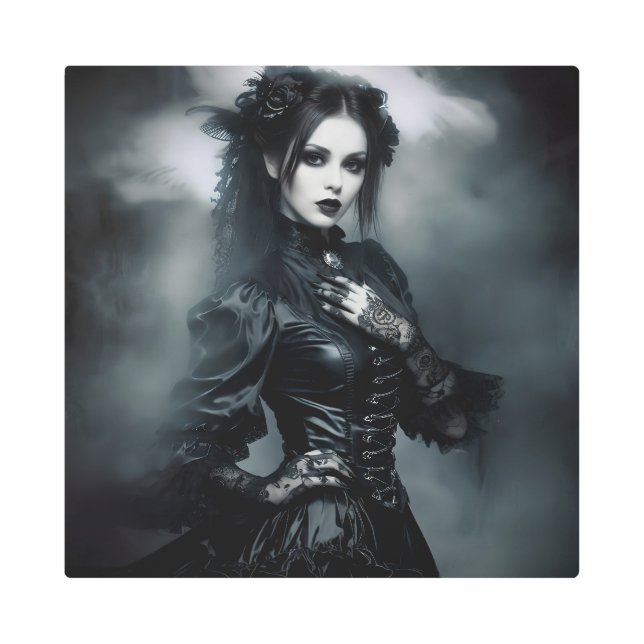 Impresión En Metal La sutil sinfonía de un Chica común 308 (Anverso)