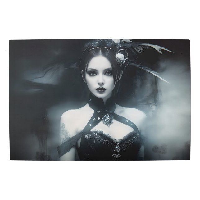 Impresión En Metal La sutil sinfonía de un Chica común 476 (Anverso)