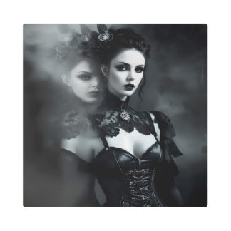 Impresión En Metal La sutil sinfonía de un Chica común 486