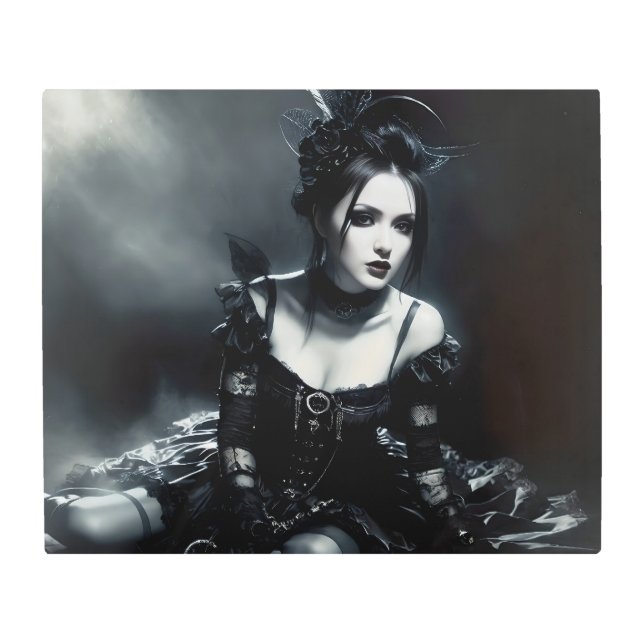 Impresión En Metal La sutil sinfonía de un Chica común 5 (Anverso)