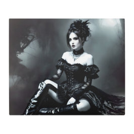 Impresión En Metal La sutil sinfonía de un Chica común 7