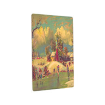 La vida estadounidense en invierno