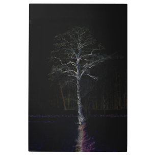 Impresión En Metal Lado oscuro 3 24x36 (60x90cm) wamecnm